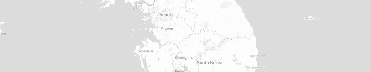 Mapa de Corea del Sur